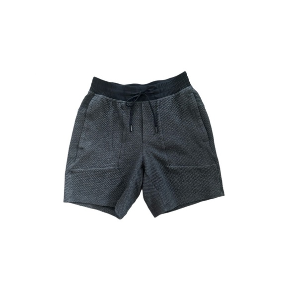 lululemon athletica Other - Lululemon At Ease Shorts 7” Heathered Black / Black Mens Size Small